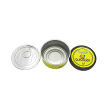 empty tuna cans tins packing 100ml pressitin weed cans seal with dry herb labels TC-03S